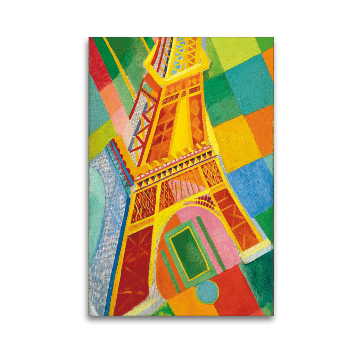 Premium-Leinwand Delaunay