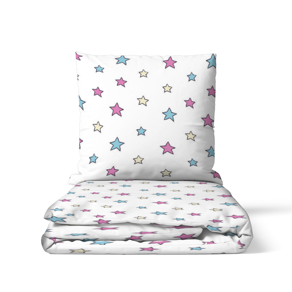 Bettwäsche Colorful Stars Mikrofaser