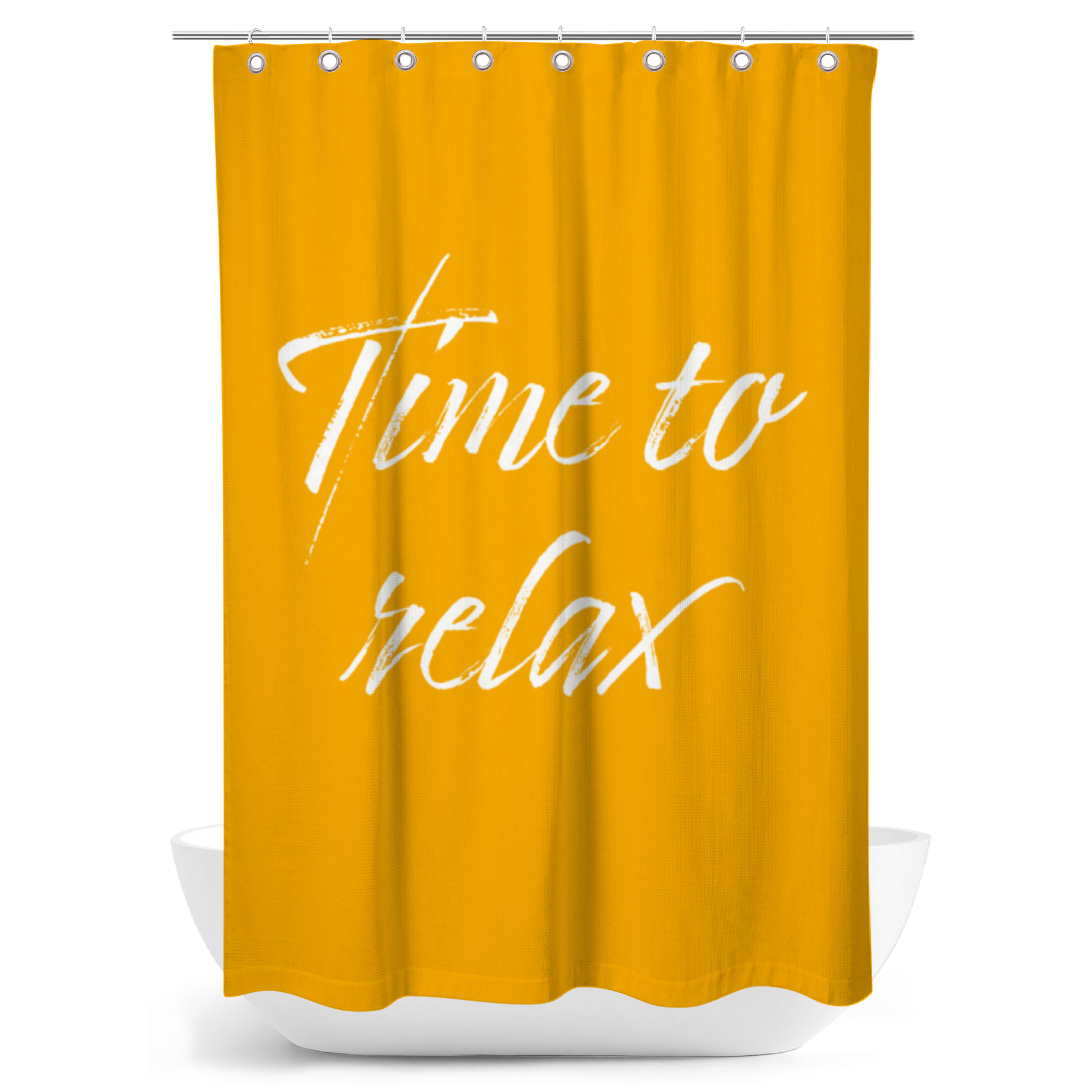 Duschvorhang Time to relax