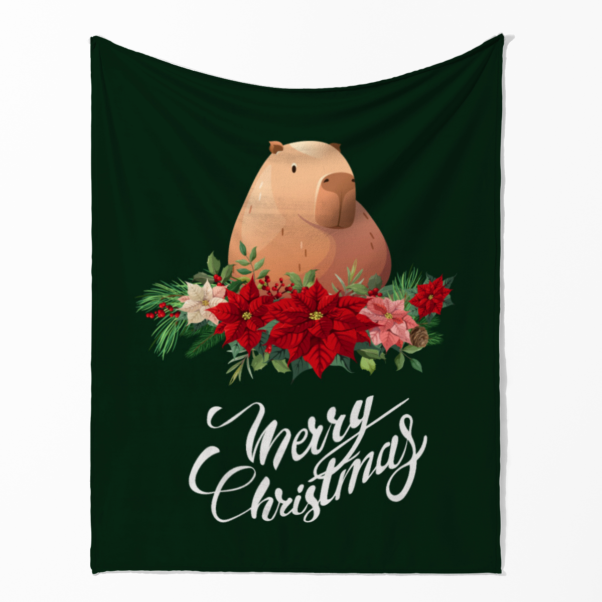 Wohndecke Merry capy christmas