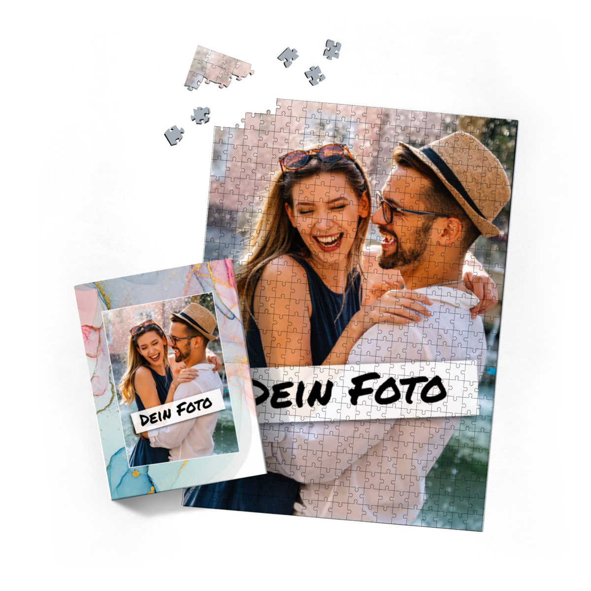 Fotopuzzle personalisiert 500 Teile Hoch Erwachsene - Farbverlauf