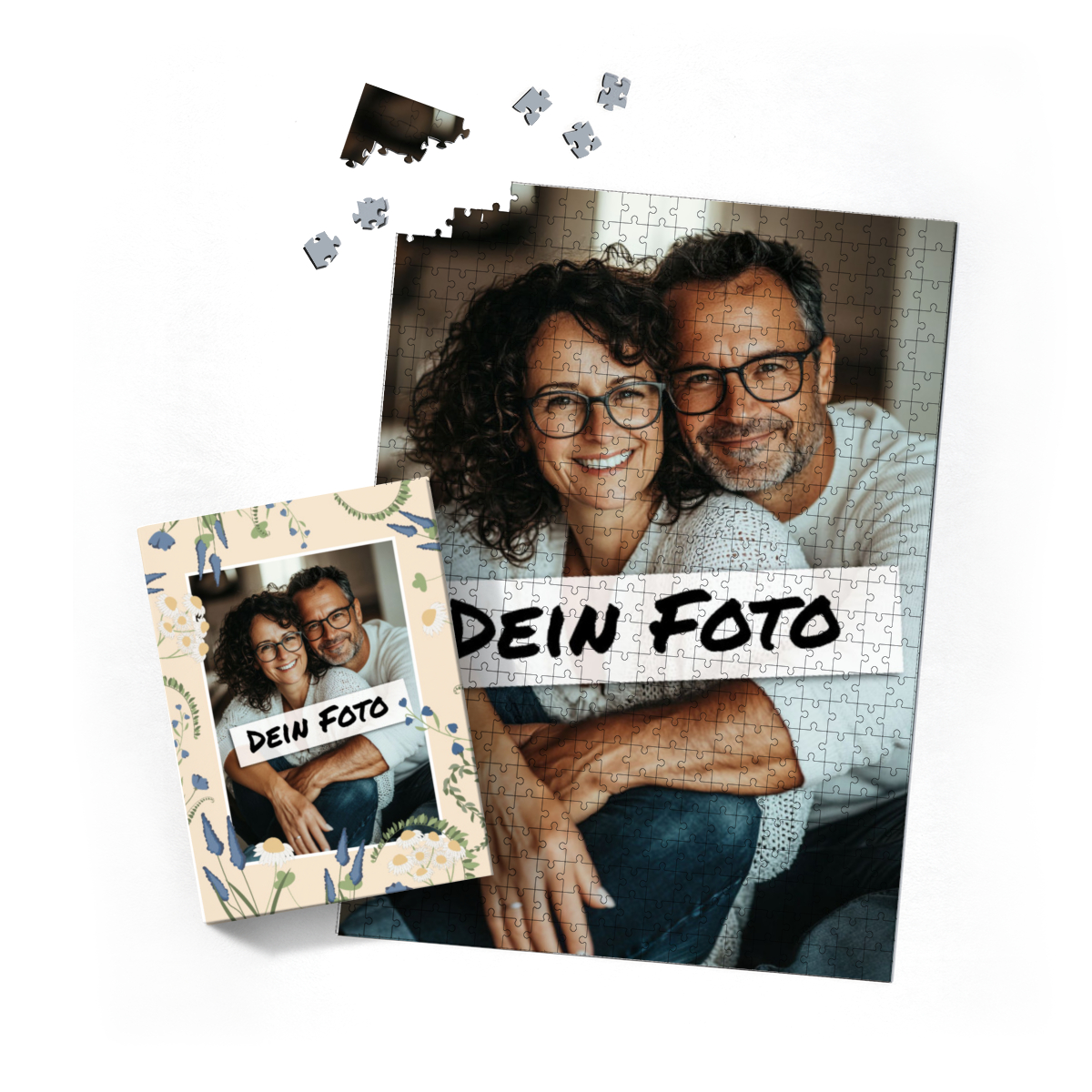 Fotopuzzle personalisiert 500 Teile Hoch Erwachsene - Sommerwiese