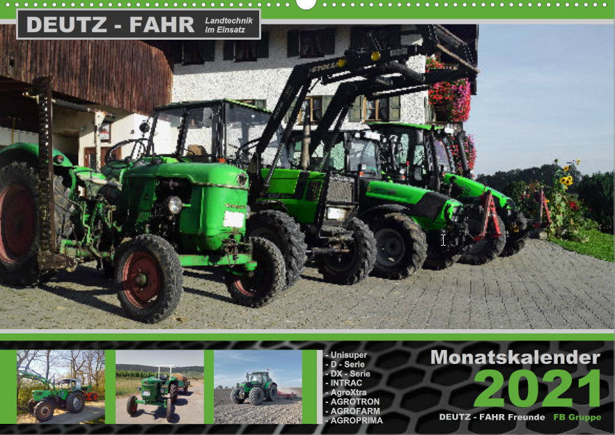 Deutz Fahr Kalender 2021