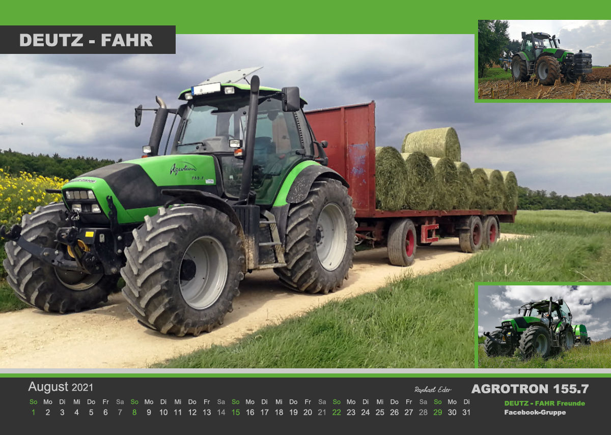  DEUTZ-FAHR Kalender 2021