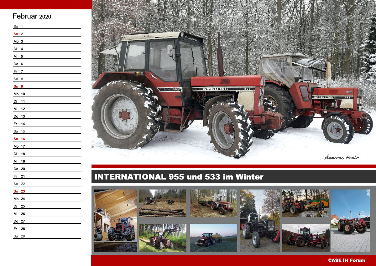  CASEIH Kalender 2020