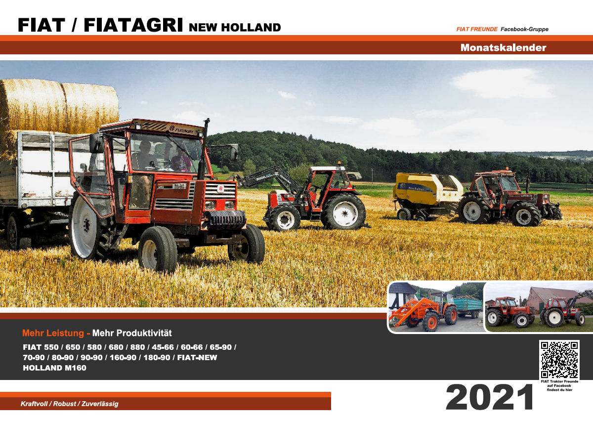 Fiatagri Kalender 2021 new holland kalender 2021
