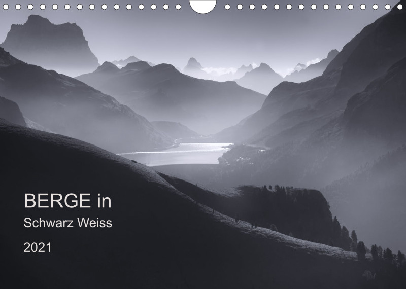 BERGE in SchwarzWeiss